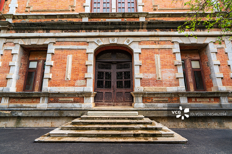 云南大学会泽院百年历史古建筑图片素材