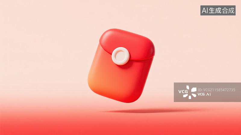 【AI数字艺术】卡通红包，春节新年电商节日促销概念图片素材