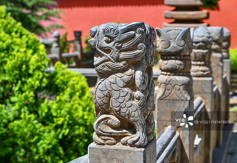 河南省郑州市登封市嵩山太室山风景区法王寺图片素材