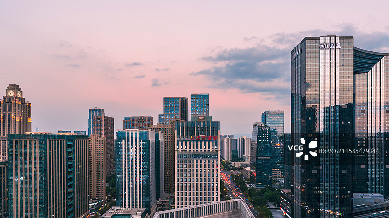 成都宣传片-成都高新区-成都城市中轴线-成都CBD-四川发展-华西证券-成都领地图片素材