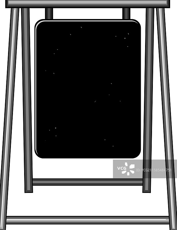 户外黑板菜单卡通图案图片素材