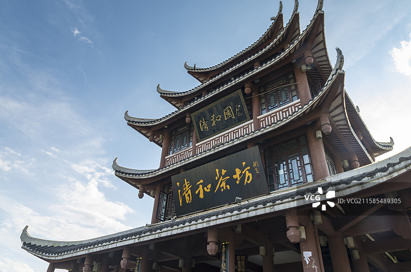 恩施风雨桥图片素材