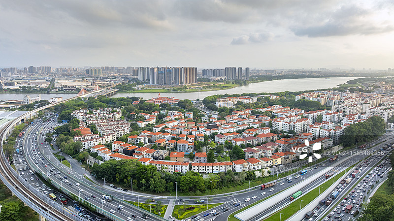 佛山市顺德区北滘镇风光图片素材