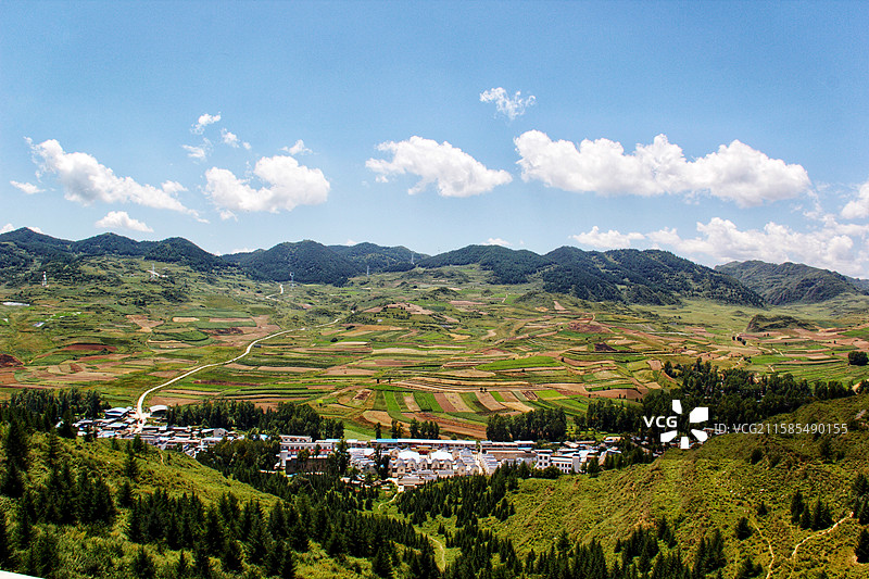 甘肃定西自然风景图片素材