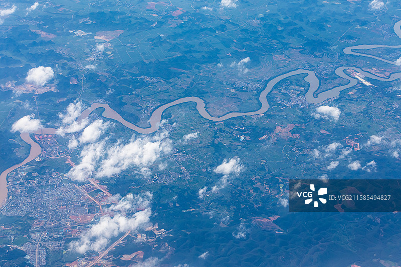 广西扶绥县左江图片素材