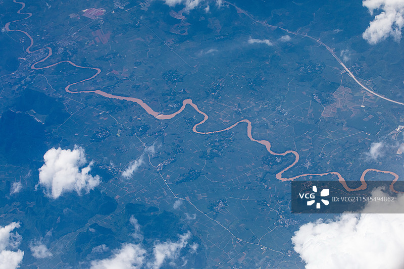 广西扶绥县左江图片素材