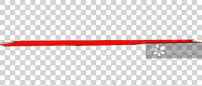 红色胶带卡通贴纸图片素材