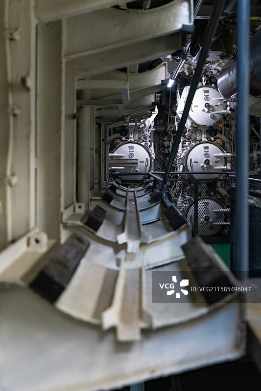 潜艇内部结构（合法拍摄）图片素材