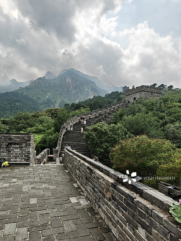 九门口长城图片素材