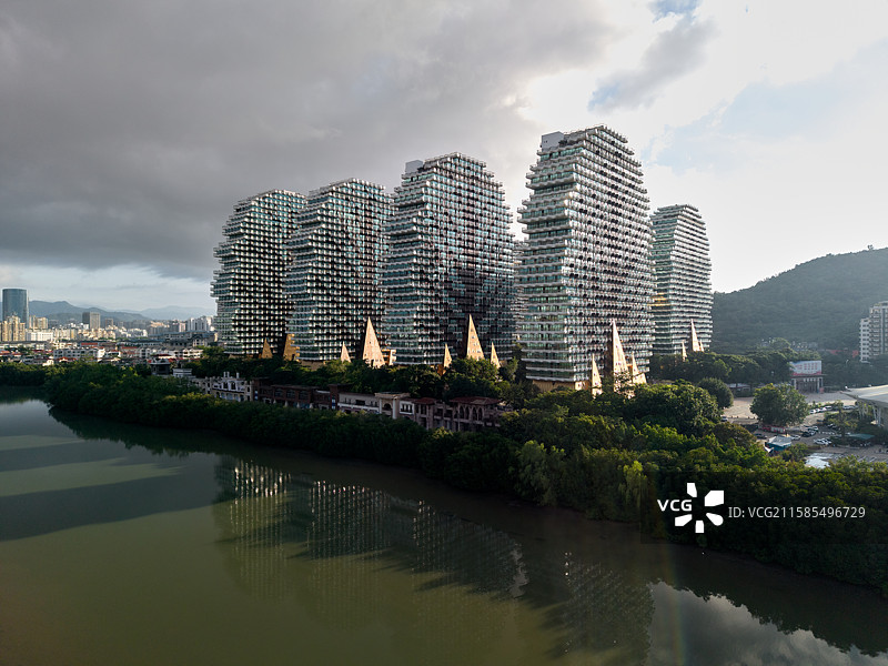 三亚风光白鹭公园临春岭森林公园凤凰岭森林公园图片素材