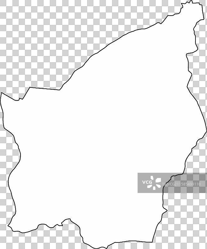 圣马力诺轮廓地图图片素材