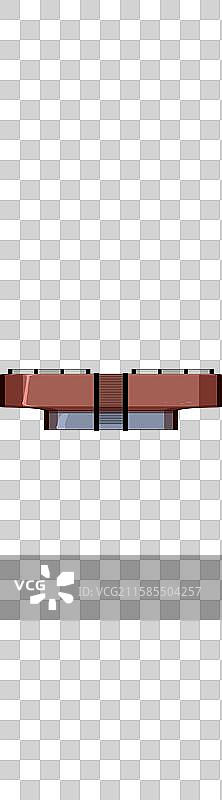 水库水塔卡通图图片素材