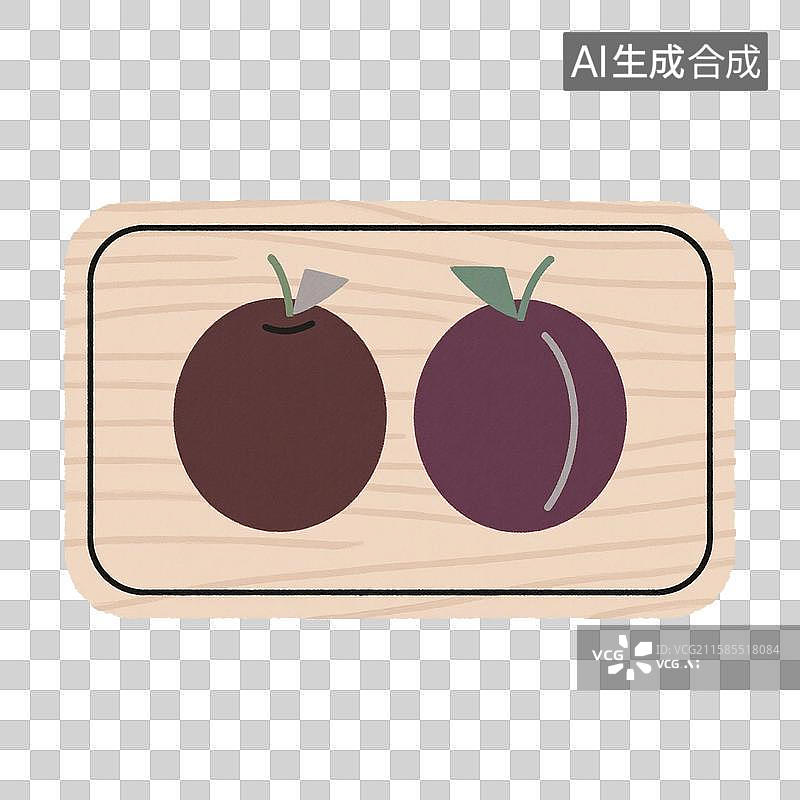 【AI数字艺术】水果-西梅图片素材