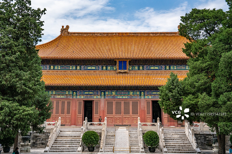 北京历代帝王庙-景德崇圣殿图片素材