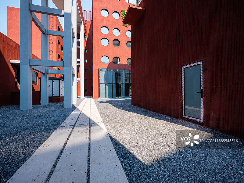 城市现代建筑空镜图片素材