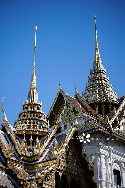 泰国曼谷大皇宫部分景点图片素材