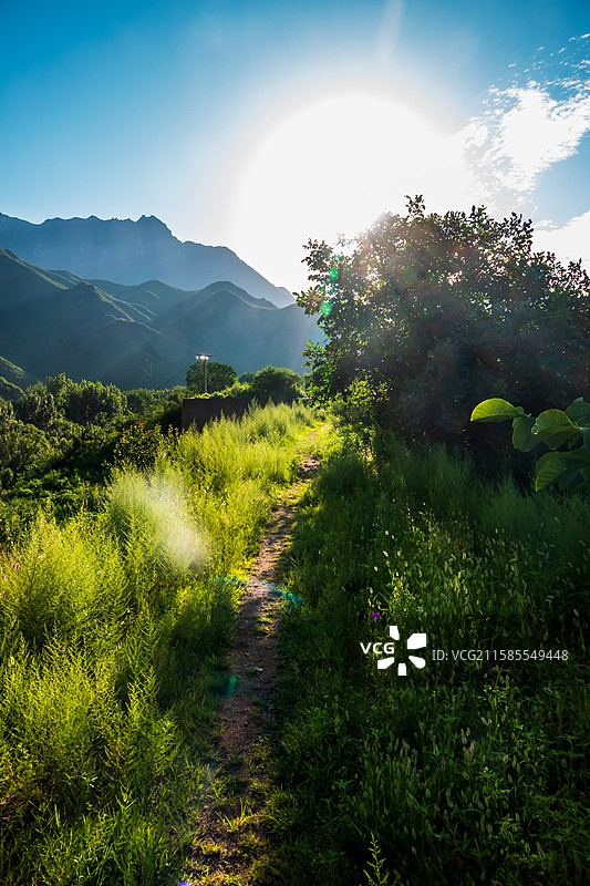 野三坡龙门天关景区—关隘，明长城遗址图片素材