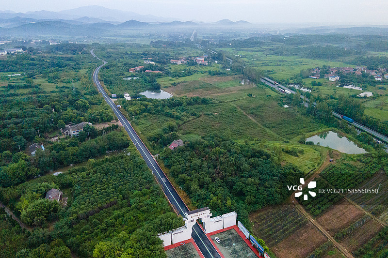 孝感市观音湖风光图片素材