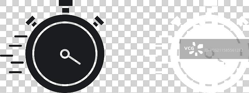 黑白实心表达图标集图片素材