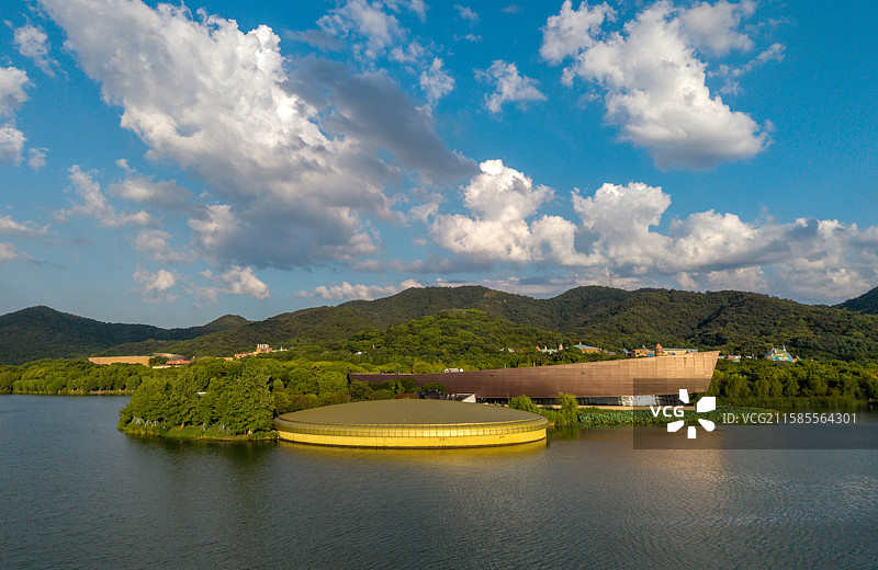 杭州湘湖跨湖桥遗址博物馆图片素材