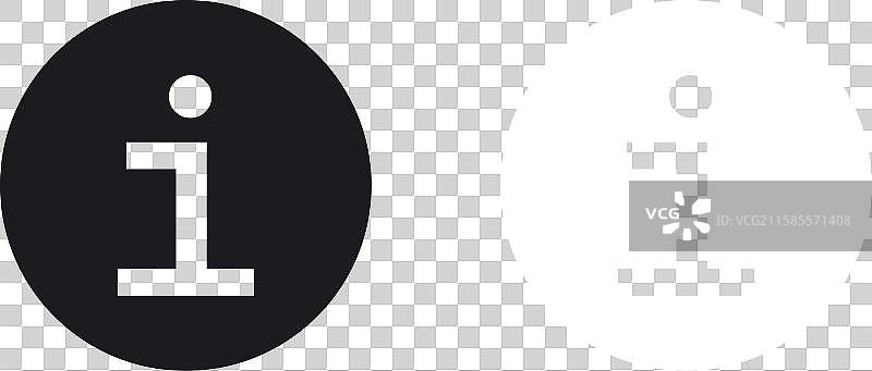 信息图标集，采用纯黑白色设计图片素材