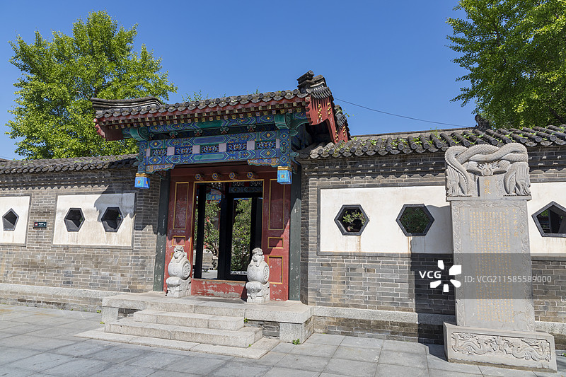 河北省秦皇岛市，山海关古城，天下第一关景区，兵部分司图片素材