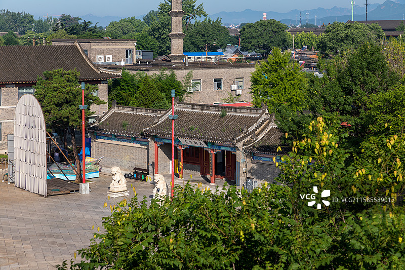 河北省秦皇岛市，山海关古城，天下第一关景区，兵部分司图片素材