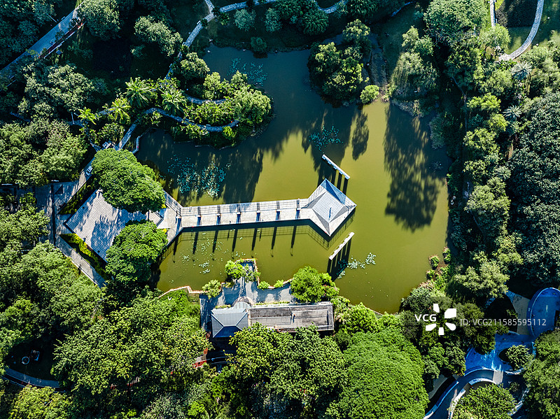 中国广东省东莞市人民政府中心广场图片素材