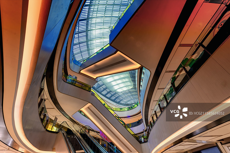 商场楼层空间图片素材