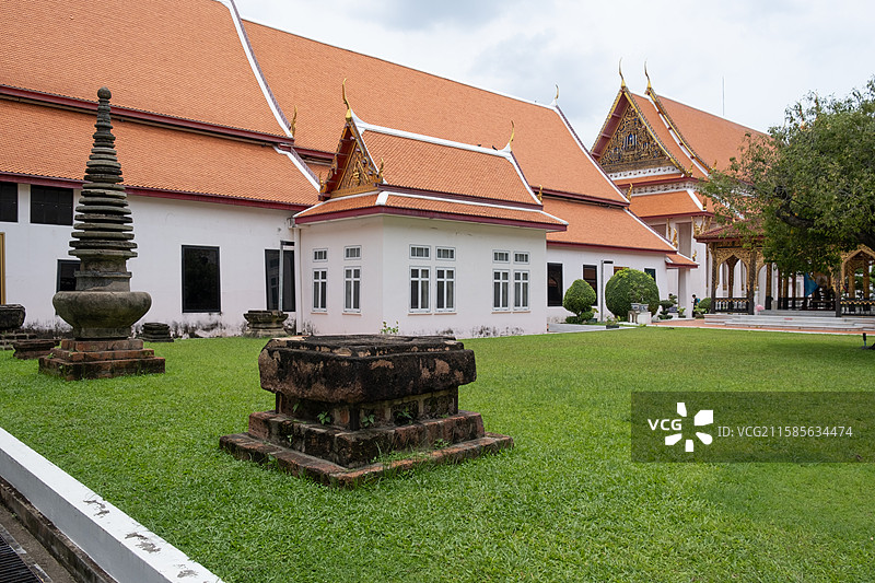 泰国国家博物馆，泰式风格建筑图片素材