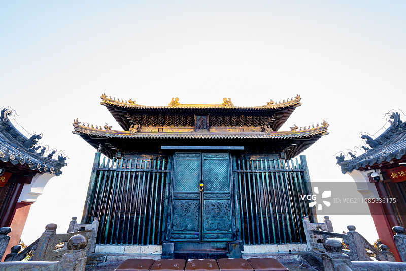 武当山金顶图片素材