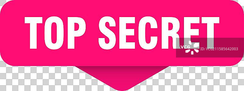 机密贴纸 透明背景上的机密标志图片素材