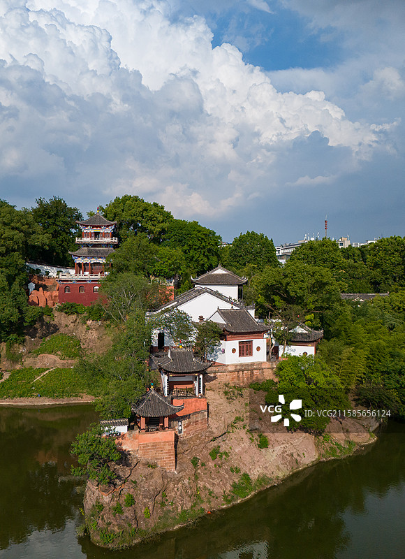 黄州东坡赤壁（赤壁公园）风光图片素材