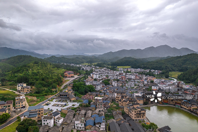 赣州龙南南武当山 航拍图片素材