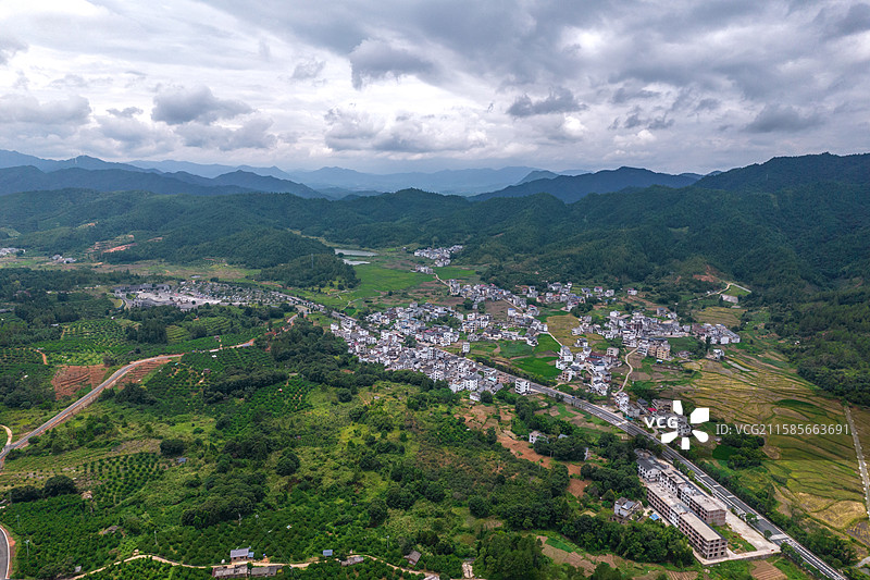 赣州龙南南武当山 航拍图片素材