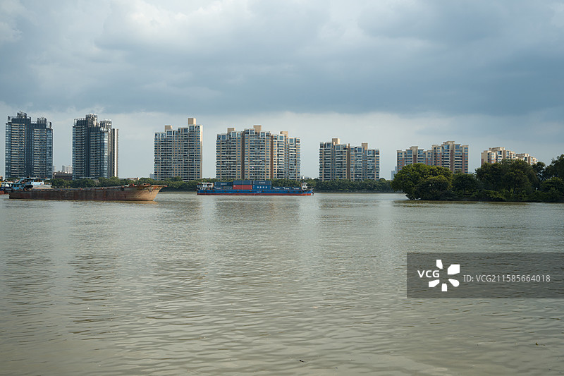 珠江后航道图片素材