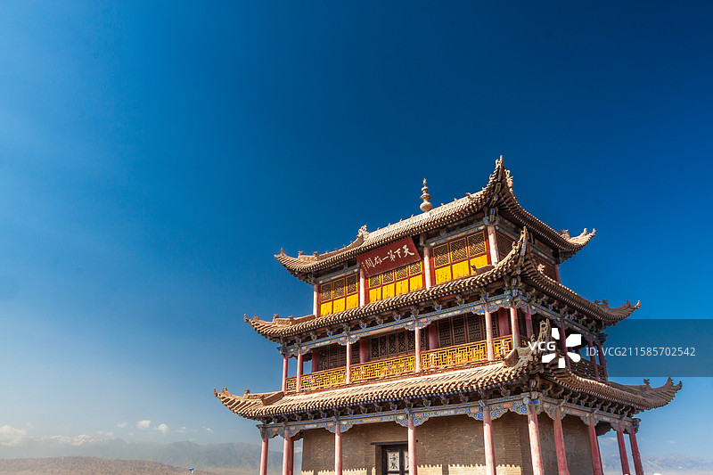 甘肃嘉峪关长城图片素材