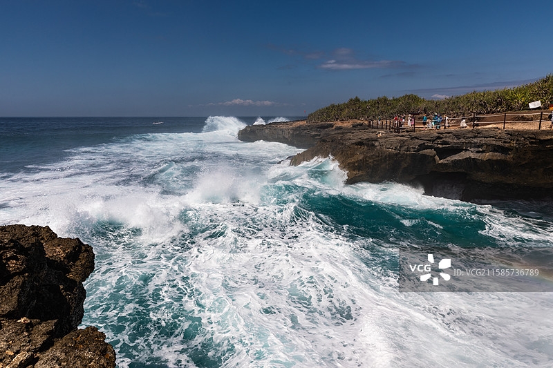 巴厘岛蓝梦岛图片素材