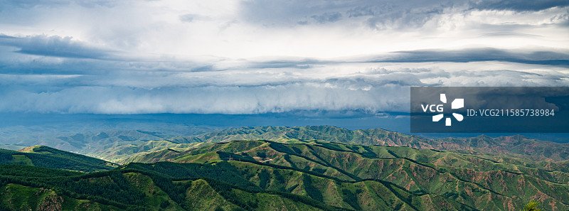 苏木山远眺图片素材
