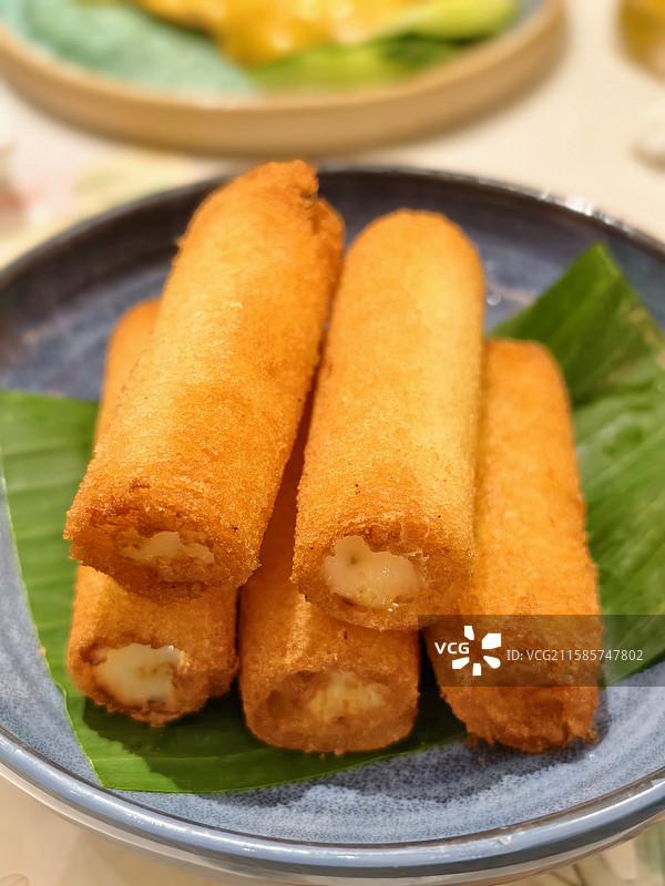 泰式炸牛奶图片素材