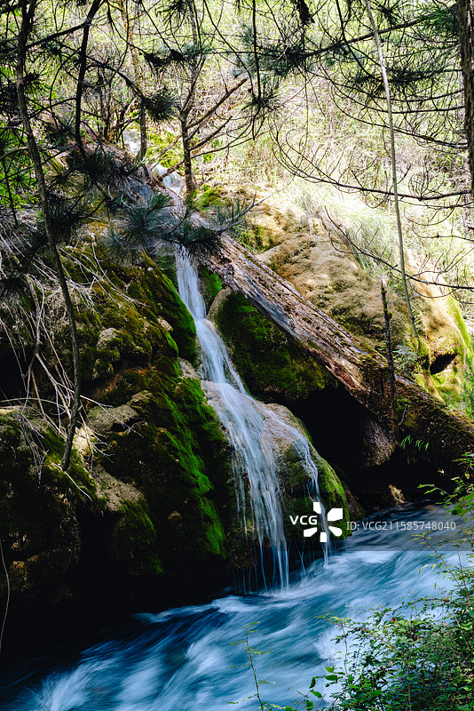 四川阿坝九寨沟景区图片素材