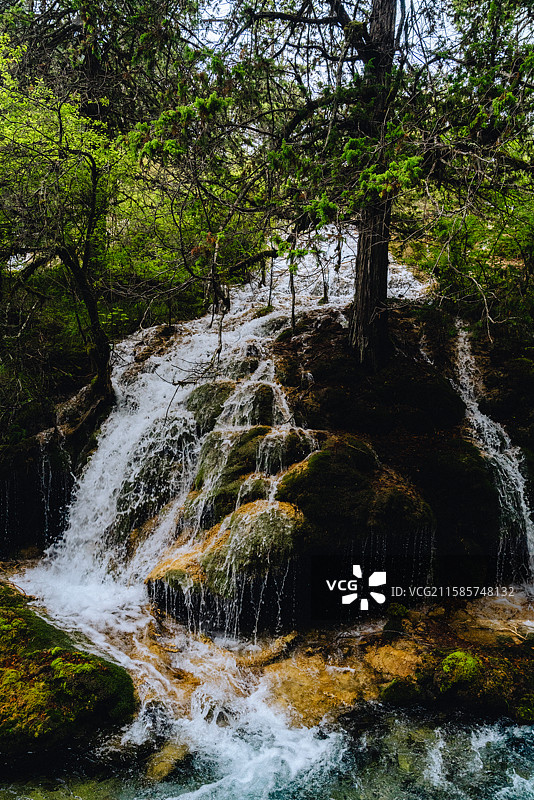 四川阿坝九寨沟景区图片素材