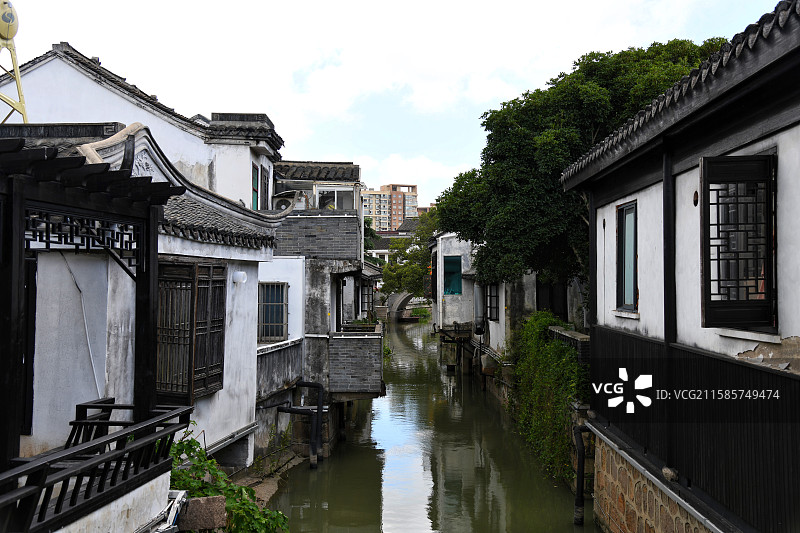 苏州太仓浏河古镇图片素材