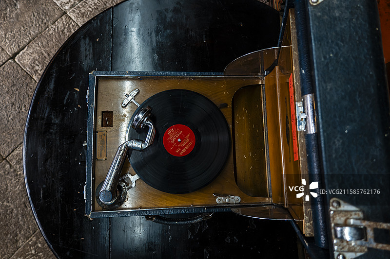 岁月留声机图片素材
