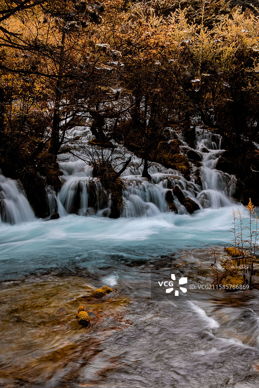 初秋的九寨沟图片素材