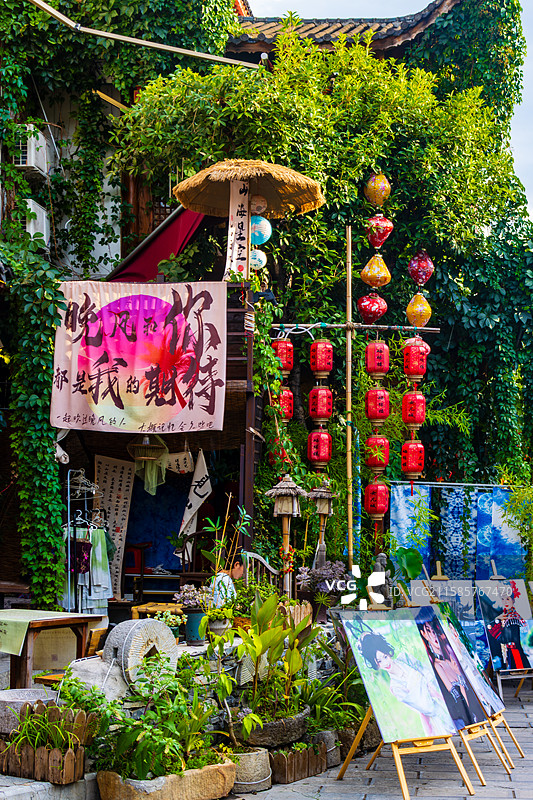 恩施土家女儿城风光图片素材