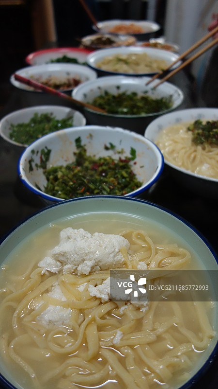 陕西省汉中市略阳县略阳菜豆腐节节图片素材