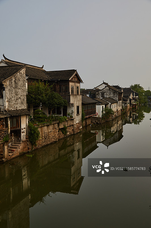 江苏省苏州市张家港市凤凰镇恬庄古镇图片素材