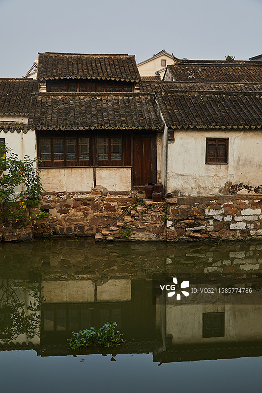 江苏省苏州市张家港市凤凰镇恬庄古镇图片素材
