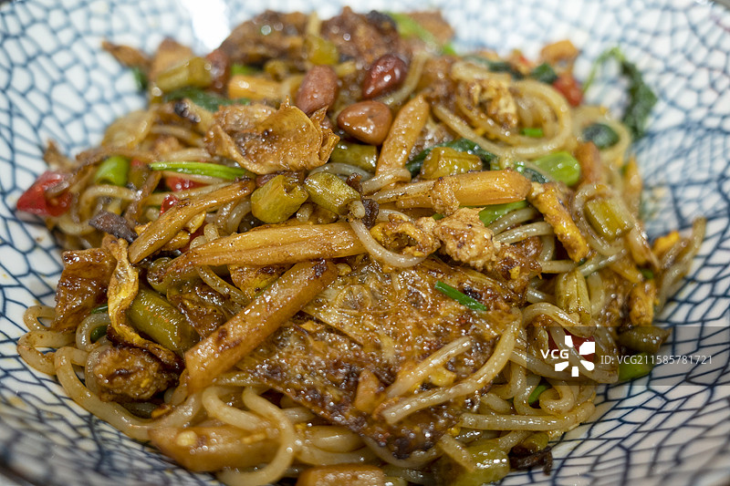 爆炒螺蛳粉图片素材